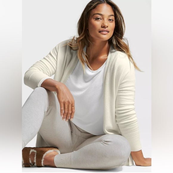 Athleta Cashmere Wool Blend Bream Cardigan Sweater Duster - Picture 4 of 10